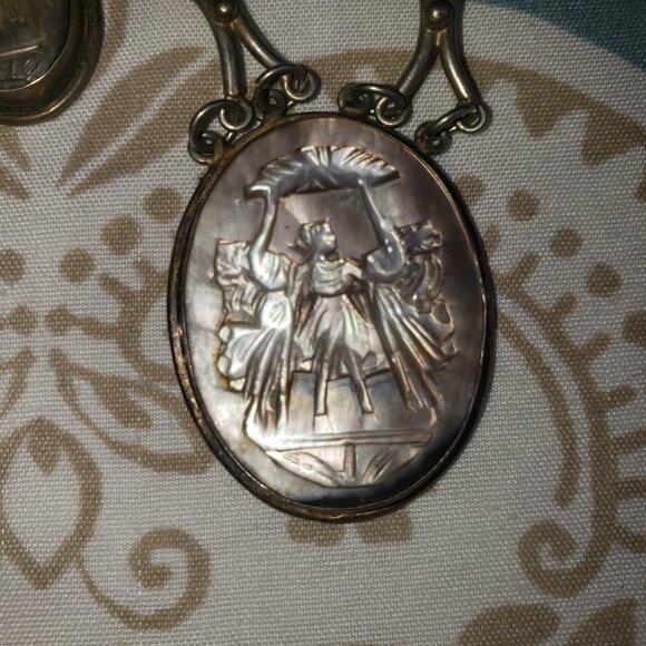 Antique Italian Cameo Set - Picture 2 of 5